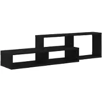 vidaXL Wand TV Stand 120 x 25 x 28,5 cm Bewerkt hout