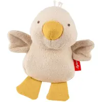 Sigikid baby rammelaar eend van katoen - grijpspeelgoed voor baby's.