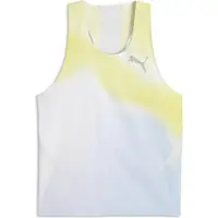 Puma Lightspeed ULTRAWEAVE Graphic hardloopsinglet voor Heren, Zilver, Maat S