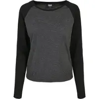 Urban Classics Shirt donkergrijs / zwart