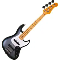 Flight Rock Series Mini JB Bass Moonburst compacte elektrische basgitaar met gigbag