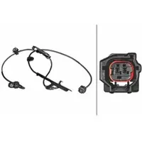 Hella 6PU 358 217-451 Wielsnelheidssensor (ABS)