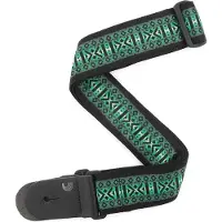 Daddario 2 Guitar Strap Monterey 3 Green
