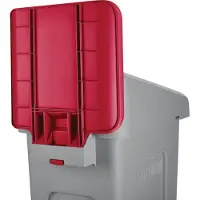 Rubbermaid Paneel Slim Jim Recyclestation rood