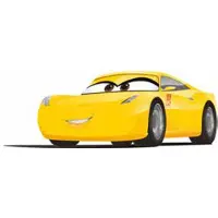 BULLYLAND Cars - Cruz Ramirez speelfiguurtje - 7cm - Plastic - Let op: Wieltjes rijden niet (1 stuk gemaakt)