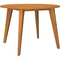 Syfax Tuintafel Ø110x75 cm massief acaciahout