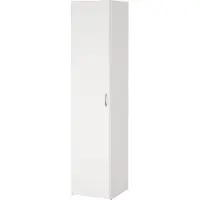 Ebuy24 Spell kledingkast 1 deur wit.