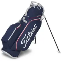 Titleist Players S4 Stadry Standbag Navy Rood Wit