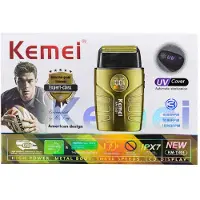 Kemei professional shaver-LCD display-UV sterilisatie-USB oplaabaar-3 snelheden