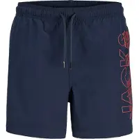Jack & Jones Junior Zwemshorts 'JPSTMaui Wave' navy / roestrood