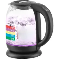 Ren Waterkoker glas - Waterkoker - Zwart - 23cm x 19cm x 24cm