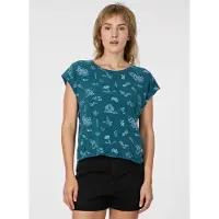 Ragwear Shirt grateen groen print dames - maat XL