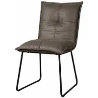 Tower Living Seda Stoel - fabric Cherokee 1 grey