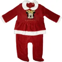 Disney Minnie Kerst babyrompertje, pyjama's 24 maanden