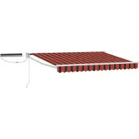 vidaXL Elektrisch Uitschuifbare Zonneluifel 3,5 x 2 m