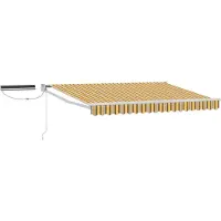 vidaXL Elektrisch Uitschuifbare Zonneluifel 2,5 x 2 m