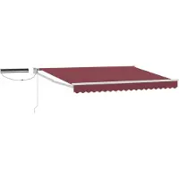 vidaXL Elektrisch Uitschuifbare Zonneluifel 3,5 x 2,5 m