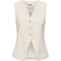 ONLY Gilet 'ONLTILA LIFE S/L WAISTCOAT TLR GILET' lichtbeige