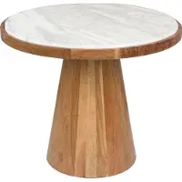 White Label Bijzettafel Mees Coffee Table Brown