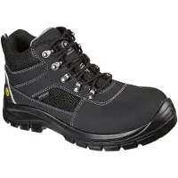 SKECHERS Work 200002EC/BLK TROPHUS LETIC Heren Veiligheidsboots Zwart