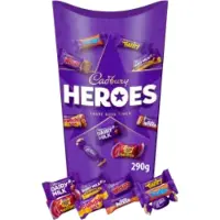 Cadbury Heroes Share Box - (UK) - Dairy Milk - Creme Egg - Crunchie - Wispa - Caramel - Eclair - Twirl