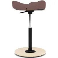Varier Move zadelkruk, Bruin/Naturel Tonal - ergonomisch