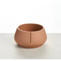 PINO Sandstone Hondenvoerbak Lange Oren (hondenkom) - Terracotta (Salmon Terra) - Medium ⌀14,6cm - 1200ml