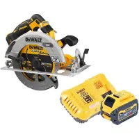 DeWalt DCS 573 T1 accucirkelzaag 18 V 190 x 30 mm borstelloos + 1x accu 6.0 Ah + lader