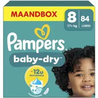 Pampers - Baby Dry - Maat 8 - Maandbox - 84 Stuks - 17+ KG