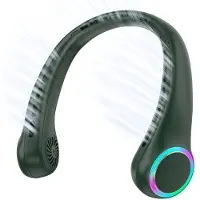 Ren Nek Ventilator - Hals Ventilator - Mini Ventilator - 3 Standen - Lichtroze - 6cm x 21cm x 21cm
