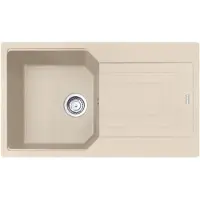 Franke Urban - UBG 611-86 fragraniet spoelbak, 86x50 cm, gemêleerd zand 114.0700.113