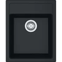 Franke Sirius - SID 610-40 tectonite spoelbak, 43x53 cm, zwart 114.0503.041