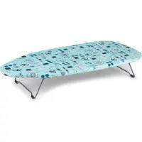 DNA Tafelstrijkplank - Strijkplanken - Strijkdeken - Strijktafel - Blauw - 73cm x 15cm x 31cm