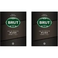 BRUT MULTIBUNDEL Faberge Musk Eau De Toilette Spray 2 x 100 ml