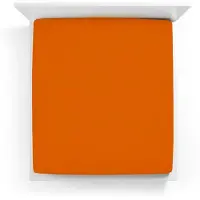 Bella Donna Hoeslaken Jersey Twijfelaar 120x190-130x220 cm Kurkuma-0714