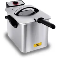 Ren Frituurpan 4 liter - Frituurpan - Zilver - ‎28cm x 37cm x 25cm