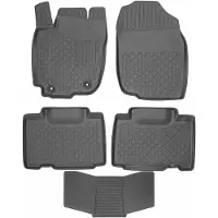 Aristar Guardliner - Toyota Rav4 IV 2013-2018 - Vloermatten Set - Zwart - Met Osłona