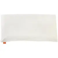 Sleepling 40 x 80 cm extra zacht visco hoofdkussen | orthopedisch neksteunkussen | kussen van memory foam | gemaakt in de EU | afneembare hoes, wasbaar op 60 graden | wit