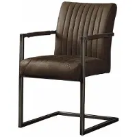 Tower Living Armstoel Ferro Stof Savannah Donkerbruin