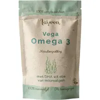 Laveen Vega Omega 3 Navulverpakking - 30 softgels - Plantaardig - Rijk aan DHA - Vegan - 100% natuurlijk