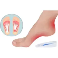 Jumada 's - Bescherm je hielen met onze Hielspoor Zooltjes - 6 Paar - Gelzolen - Soft Gel Inlegzool - Blauw - Maat 41-49