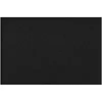 vidaXL - Deurmat - Zwart - 80 - x - 120 - x - 1.2 - cm - Teddy - Stof