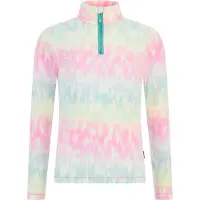 Protest Skipully Women Prtrefuzzy 1/4 Zip Active Top Glacial Blue-XL