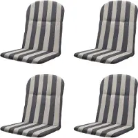 Madison Kuipstoelkussen Amora Grey (45 x 96 cm)