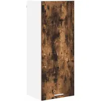 vidaXL Hangkast Rook Eiken 40 x 31 x 100 cm Bewerkt hout