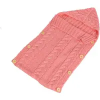 Jumada 's - Slaapzak Baby - Wandelwagen - Deken - Knopen - Baby - Babykamer - Kraamkado - Uitzetlijst baby - roze