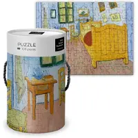 Van Gogh Puzzelkoker The Bedroom, Puzzel , puzzel, puzzel, puzzel in koker