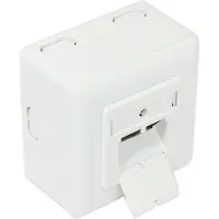 GOOD CONNECTIONS Netwerkdoos CAT6, universeel, met inbouwdoos, kleur: signaalwit