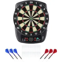Nils Fun TDE03 Serie - Elektronisch Dartbord - Meerdere Spelmodi - Voor 8 Spelers