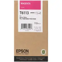Epson T6113 inkt cartridge magenta standaard capaciteit (origineel)